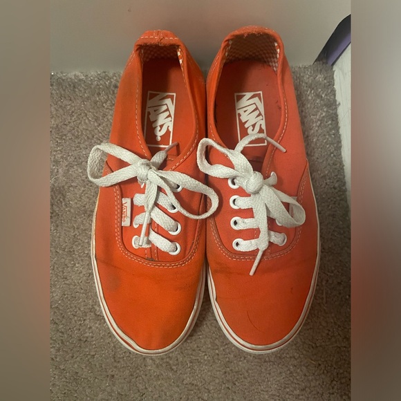 Orange Vans - Picture 1 of 9